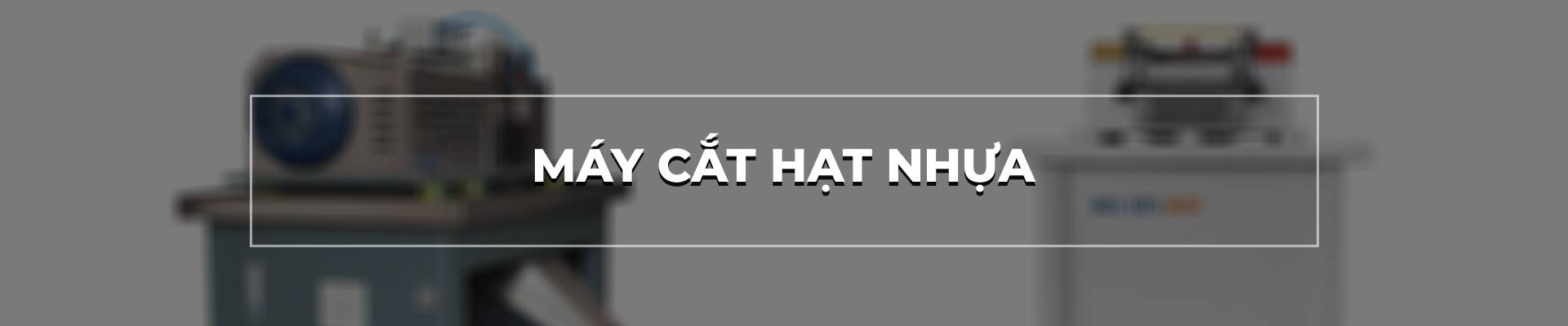 MÁY CẮT HẠT NHỰA