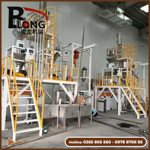 Hệ thống cấp liệu, phối trộn định lượng tự động